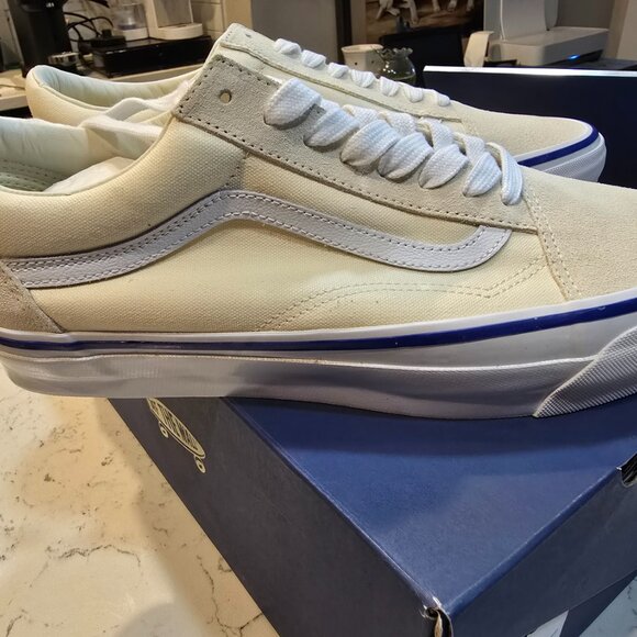 Vans Premium Old Skool 36 Off White VN000CNGOFW Men's Size 12 Shoes Skate NEW - Picture 5 of 11